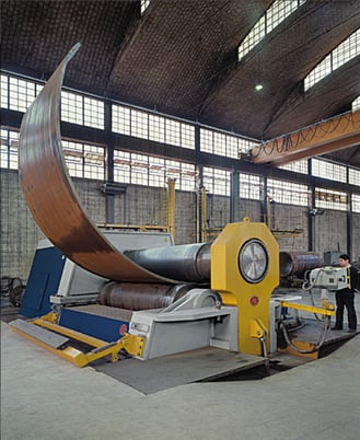 M.g. #G-Line, 3-Roll Bending Machines, 49.2"-122" Work width, 0.16"-7.68" Roll capacity, 4.72"-43.31" - Image 1