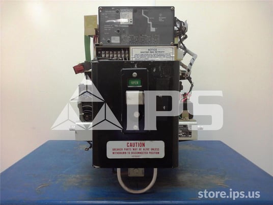 600 Amps, WH Dbl-25 Eo/do 3p 440 Volts AC Close, 120 Volts AC Shunt Trip, Digitrip Rms/r 800 Lsi, 600 Amps - Image 1