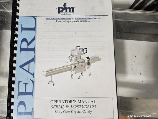 PFM #Pearl, Horizontal Flow Wrapper, 160 PPM, VideoJet Ink Jet Coder, AB Control, 280 V. - Image 9