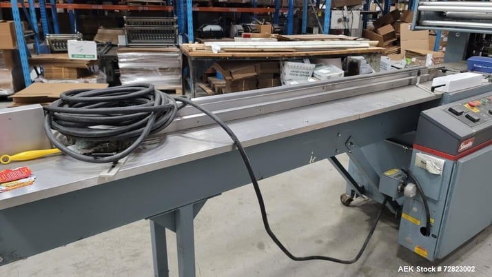 Shanklin #F4A, Lap Seal Shrink Wrapper Continuous Motion, 75 PPM, FFS, 1.5-16" width x 3-48" L x 1/8-6" H - Image 3
