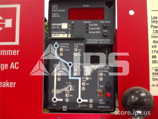 2000 Amps Ch Dslii-620 Eo/do Unused Surplus 120 Volts AC Control, Rms 810 Lsg, 2000 Amps Rp, 3000 Amps Fuse - Image 2