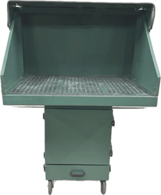 36" L x 20" Deep Portable Downdraft Table, Bisco #SPC-1000, bench unit, reconditioned - Image 1