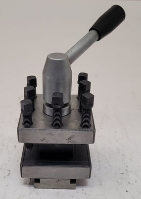 4-Way Lathe Tool Post Holder - Image 1