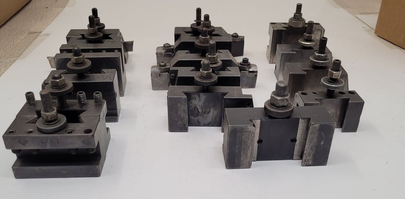 Aloris Lathe Tool Post Holder a 22 Total Piece Set - Image 3