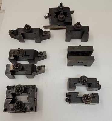 Aloris Lathe Tool Post Holder a 22 Total Piece Set - Image 4