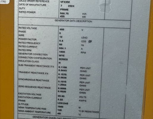 455 KW Caterpillar #C18, Tier 4, new, QTY 3 - Image 4
