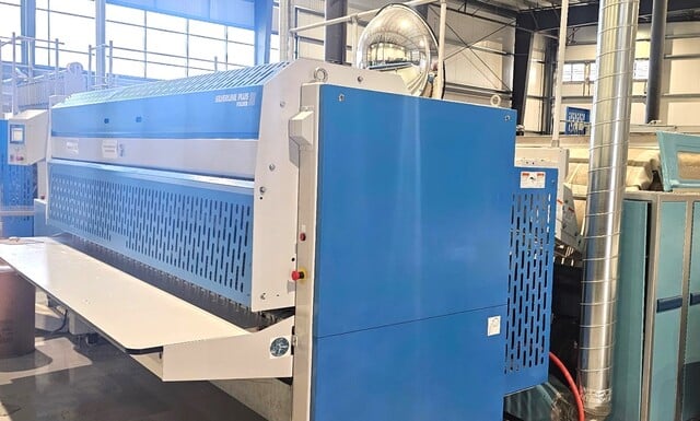 2-Lane Jensen #Silverline-Plus, Cross Folder, w/ stacker conveyor, 128 width, 230 V, 2008 - Image 1
