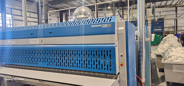 2-Lane Jensen #Silverline-Plus, Cross Folder, w/ stacker conveyor, 128 width, 230 V, 2008 - Image 2