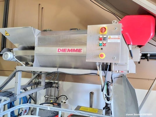 Diemme #Kappa-15, Destemmer Crusher, 8-13 TPH, 304 Stainless Steel, Adjustable Rollers, 2005 - Image 2