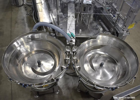 Capmatic Intrepid #F4-A/X-PP-222, Liquid Filler, Plugger & Capping System, 60 BPM, 4-1/2" belt, AB PLC, w/ - Image 3