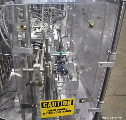 Capmatic Intrepid #F4-A/X-PP-222, Liquid Filler, Plugger & Capping System, 60 BPM, 4-1/2" belt, AB PLC, w/ - Image 9