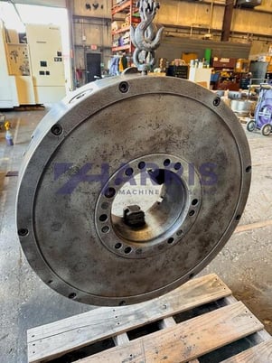 32" 3-Jaw chuck, 10.5" thru hole with A-15 mount - Image 6
