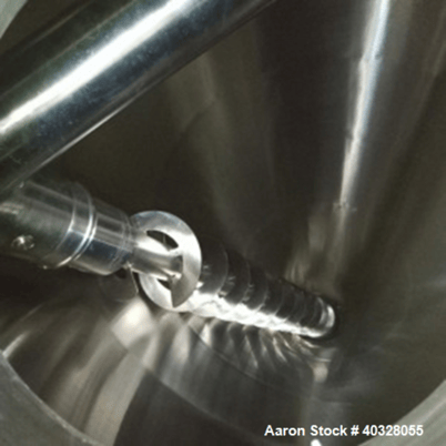 326.6 cu.ft. A. Bolz #MF400, Vert Conical Batch Mixer, hanging, 4000L Working Capacity, 316 Stainless Steel - Image 5