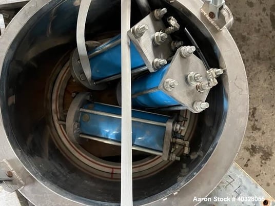 326.6 cu.ft. A. Bolz #MF400, Vert Conical Batch Mixer, hanging, 4000L Working Capacity, 316 Stainless Steel - Image 9