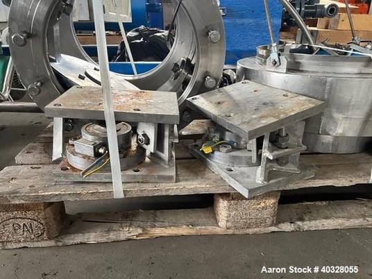 326.6 cu.ft. A. Bolz #MF400, Vert Conical Batch Mixer, hanging, 4000L Working Capacity, 316 Stainless Steel - Image 10