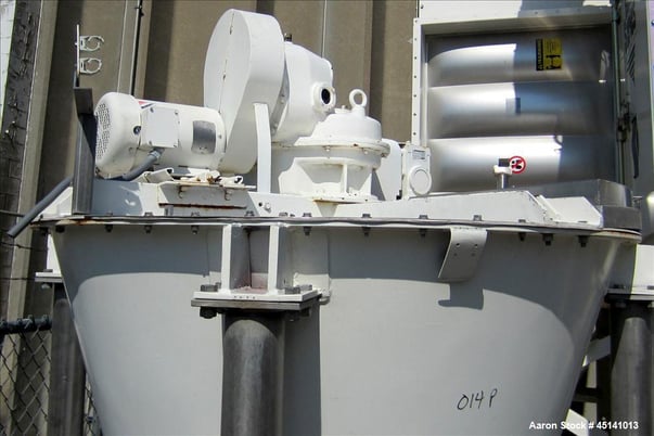 Hosokawa, Vrieco #DBXE-1000R, Nauta Mixer, 304 Stainless Steel, Vortex Gate Valve, 86" x 60" x 16", 1974 - Image 3