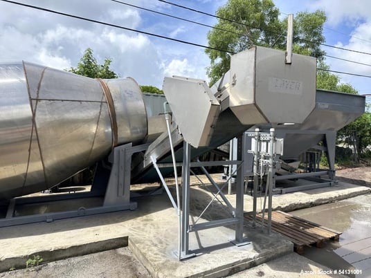 8 Ton, Yargus Layco, Rotary Drum Blender System, 304 Stainless Steel, 20 HP, 2018 - Image 7