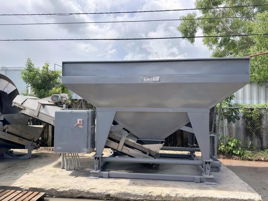 8 Ton, Yargus Layco, Rotary Drum Blender System, 304 Stainless Steel, 20 HP, 2018 - Image 9