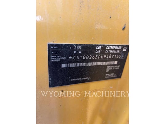 Cat 265, Skid Steer Loader, 15 hours, S/N: KR407165, 2025 - Image 6