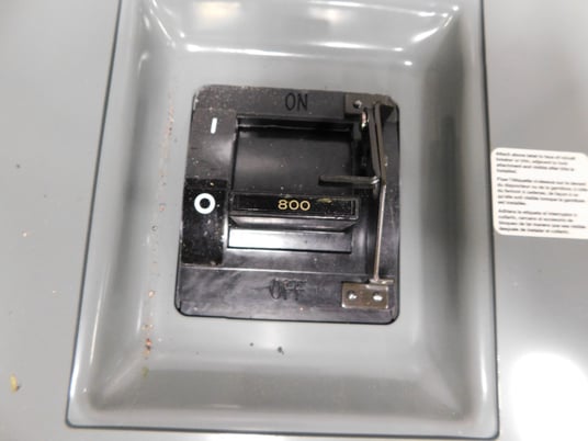 800 Amp. Square D, 44-08905-75, I-Line panelboard, 4 wire, 277/480 Volts - Image 4