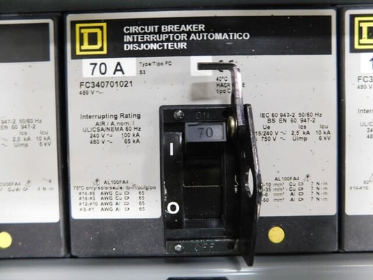 800 Amp. Square D, 12173484730010001, I-Line panelboard, 4 wire, 277/480 Y Volts - Image 7