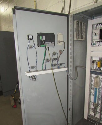 7 cu.ft. Wheelabrator #TMR-7, Rubber Belt Tumblast, Just Serviced, Includes New Spare Belt - Image 8