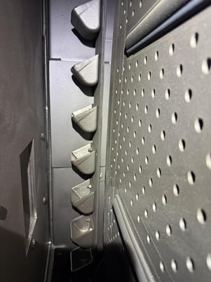 7 cu.ft. Wheelabrator #TMR-7, Rubber Belt Tumblast, Just Serviced, Includes New Spare Belt - Image 10