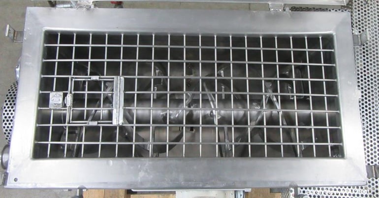 Bepex #IMJS-5, Ribbon Blender, Stainless Steel, Jacketed 150 psi, 5 cu.ft., 38-3/4" x 18-3/8" x 22-1/2"D, 3 - Image 8