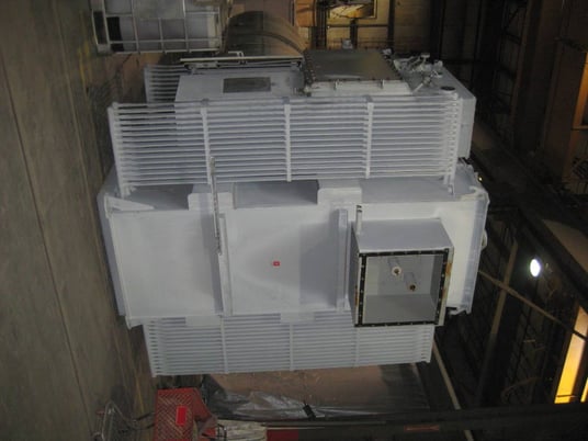 10000/12500/14000 kVA, 26400 Delta Primary, 13200/7620 WYE Secondary, General Electric Substation - Image 2