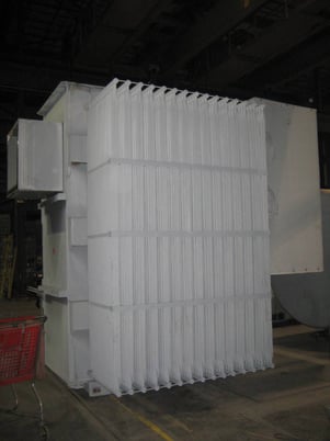 10000/12500/14000 kVA, 26400 Delta Primary, 13200/7620 WYE Secondary, General Electric Substation - Image 5