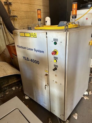 Mazak #Optiplex-3015, 4000 watt fiber laser, flying optics, design bridge gantry style, 2014 - Image 3