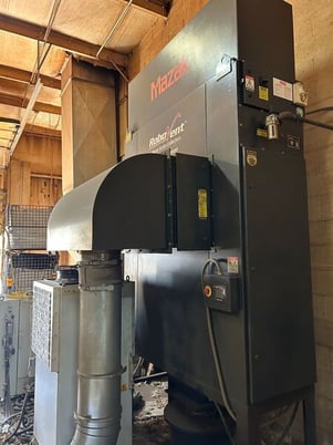 Mazak #Optiplex-3015, 4000 watt fiber laser, flying optics, design bridge gantry style, 2014 - Image 4