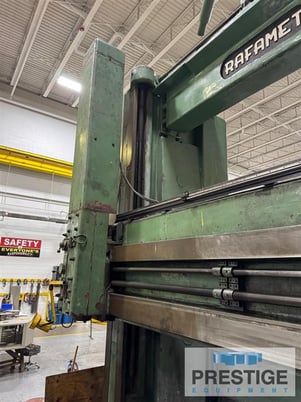 126" Rafamet #KCFB-320, vertical boring mill, 2-rams, side head, pendant controls, 2-Axis Quadra Check - Image 4