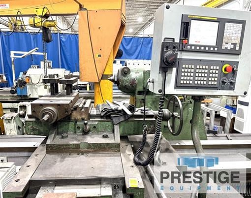 Poreba #TZB-250, CNC heavy duty modular lathe, Fanuc 0iTC - retrofit 2015, 98" swing x 318" centers, 2015 - Image 3
