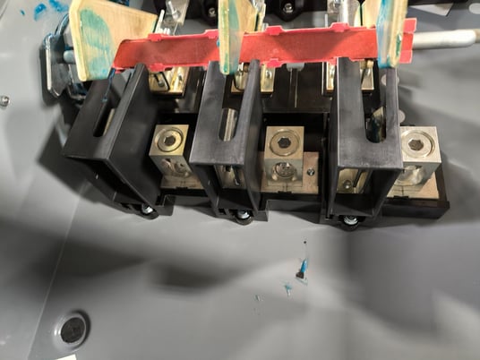 400 Amp. Square D, D325NTR, Fusible Safety Disconnect Switch, 240 VAC, 3PH, 3P, 3R, unused - Image 4