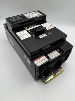 250 Amp., Square D, LX36250G, I-Line Circuit Breaker, 3P, 600 Volts, ARP070 Rating Plug - Image 1