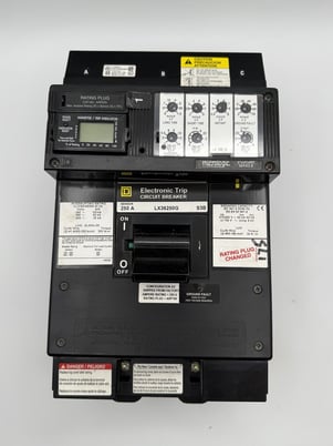 250 Amp., Square D, LX36250G, I-Line Circuit Breaker, 3P, 600 Volts, ARP070 Rating Plug - Image 2