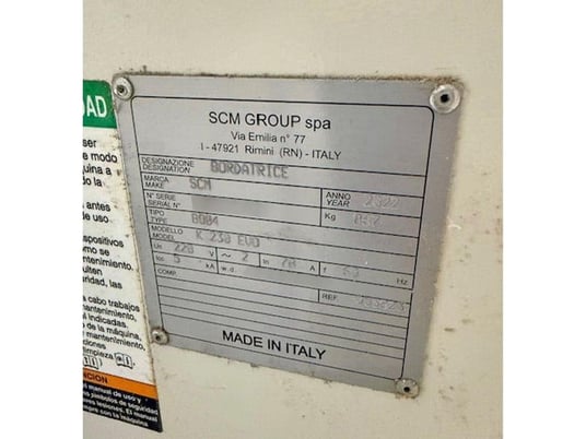 SCM #Olimpic-K230R-EVO, edgebander w/ pre-mill, 2022 - Image 8