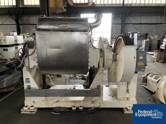 J.H. Day #Imperial, Double Arm Mixer, Stainless Steel, 125 psi jacketed bowl, 225 gallon, 304 Stainless - Image 2