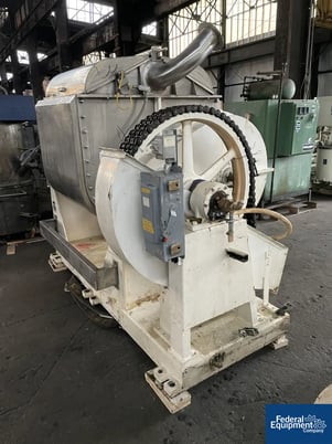J.H. Day #Imperial, Double Arm Mixer, Stainless Steel, 125 psi jacketed bowl, 225 gallon, 304 Stainless - Image 5