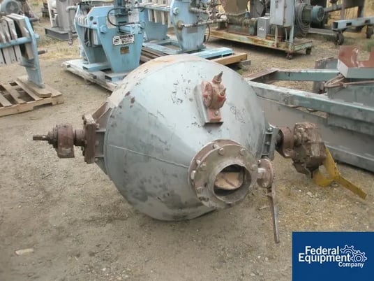 12.4 cu.ft. Crossley Economy #3-FT.-CONE-BL, Double Cone Blender, Carbon Steel, 5 HP Intensifer Bar - Image 4