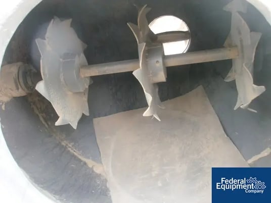 12.4 cu.ft. Crossley Economy #3-FT.-CONE-BL, Double Cone Blender, Carbon Steel, 5 HP Intensifer Bar - Image 5