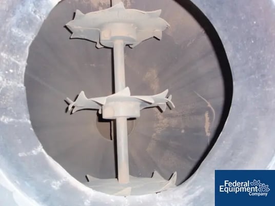 12.4 cu.ft. Crossley Economy #3-FT.-CONE-BL, Double Cone Blender, Carbon Steel, 5 HP Intensifer Bar - Image 8