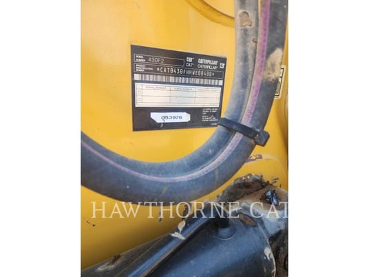 Cat 430F2 CAB, Backhoe Loader, 2982 hours, S/N: HWE00400, 2016 - Image 7