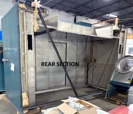 144" width x 84" H x 144" L Grieve, 500&deg;F, gas fired - Image 4