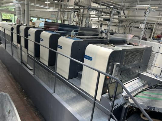 Manroland #705-3B-Plus+LV Evolution, Sheetfed offset printer, (5) Colors, Coater, 109M impressions, 16000 - Image 5