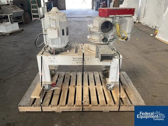 Blue Tech #BT-06, Air Classifying Mill, 10/20 HP, Stainless Steel, carbide tips, 230/460 V., on base - Image 1