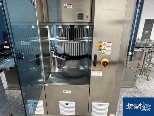 Seidenader #MS-60, Vial Inspection Machine, 600 PPm, 60 position carousel, 2R vials, 16mm diameter, 2021 - Image 2