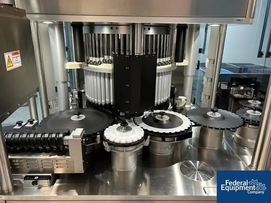 Seidenader #MS-60, Vial Inspection Machine, 600 PPm, 60 position carousel, 2R vials, 16mm diameter, 2021 - Image 3