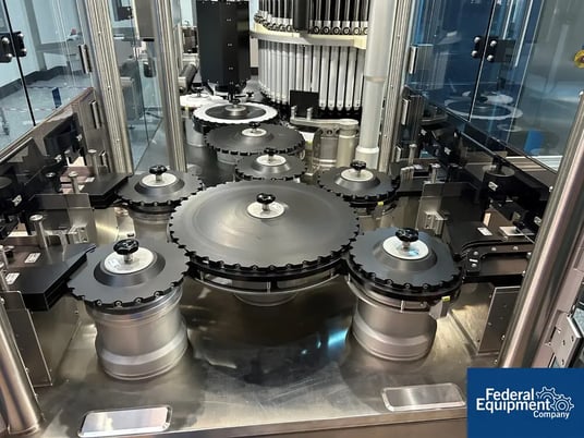 Seidenader #MS-60, Vial Inspection Machine, 600 PPm, 60 position carousel, 2R vials, 16mm diameter, 2021 - Image 5